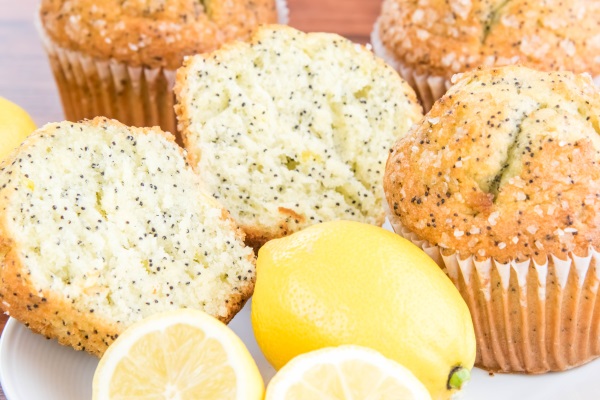 Gluten Free Lemon Poppyseed Muffins Recipe