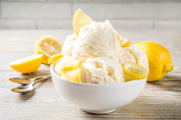homemade lemon ice cream recipe